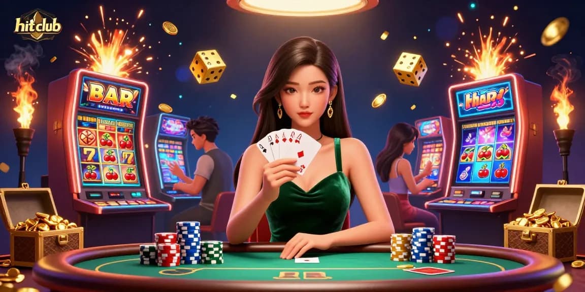 Experience the thrill at hit club with vibrant casino games and jackpot excitement.