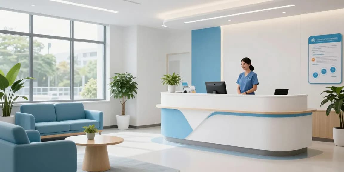 Psycho-social environment showcasing psychiatric assessment services, medical professionals, and compassionate patient care in a health clinic.