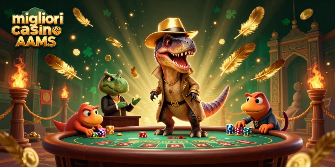 Scopri i migliori casino non AAMS con animazioni divertenti e giochi emozionanti in questo colorato ambiente casinò.