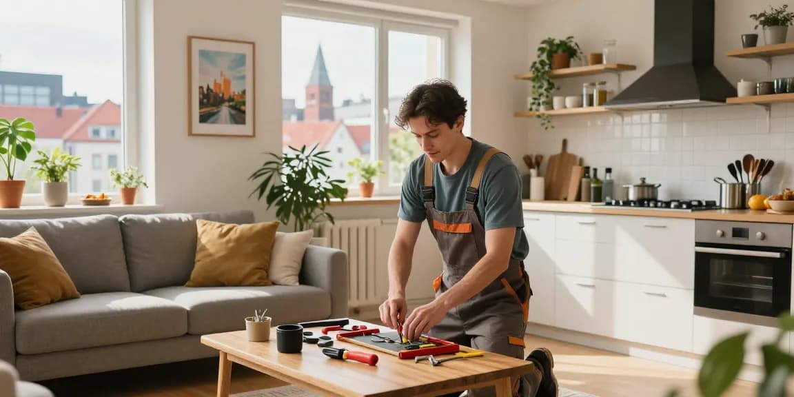 Bequeme Monteurzimmer in Hannover, ideal für Handwerker und Geschäftsreisende.