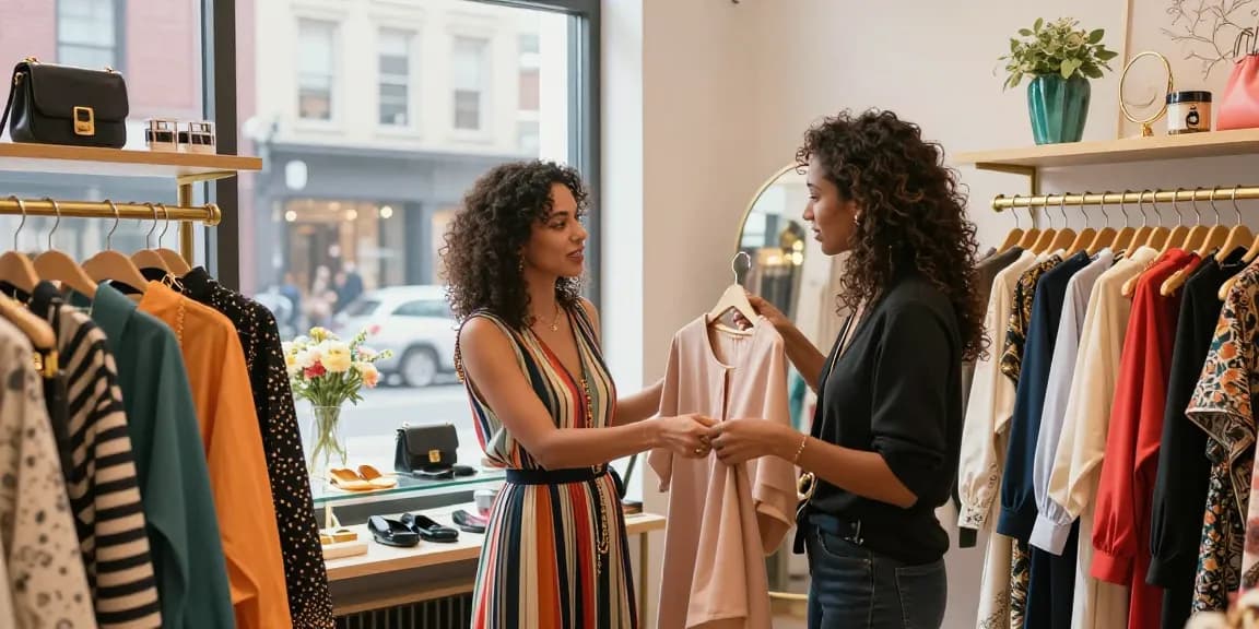 Consulenza di personal shopping che mette in risalto stili unici e la bellezza naturale.