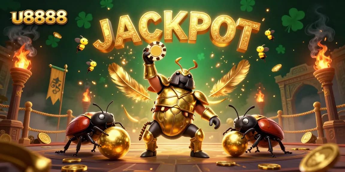 Celebrate big wins with u8888 casino as brave beetles compete in a thrilling jackpot arena!
