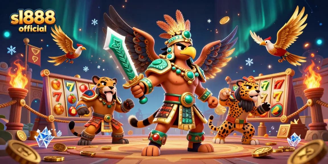 Engage with sl888 official through captivating slot games featuring Aztec themes and dynamic visuals.
