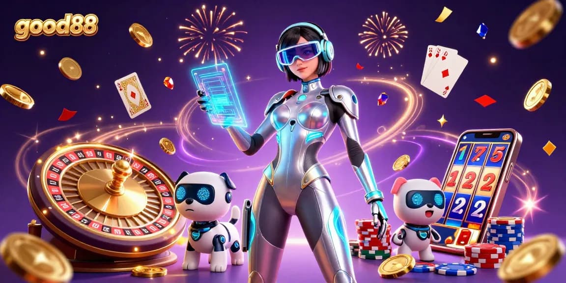 Experience the excitement of good88 casino with vibrant graphics and captivating gameplay elements.