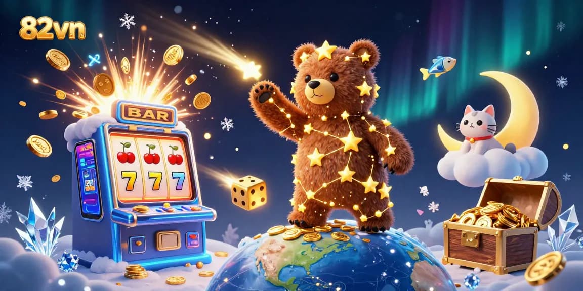 Engage in the vibrant world of 82vn, where colorful coins and casino thrills create a dazzling experience.