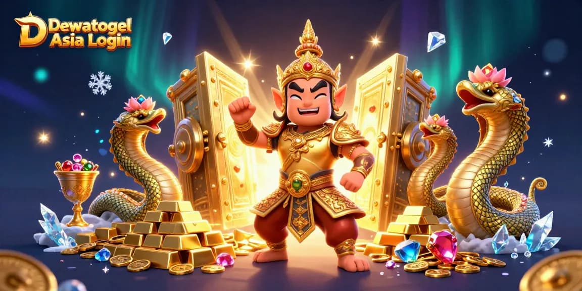 Dewatogel Asia Login: Experience the thrill of winning with dynamic lottery action and vibrant treasure elements.