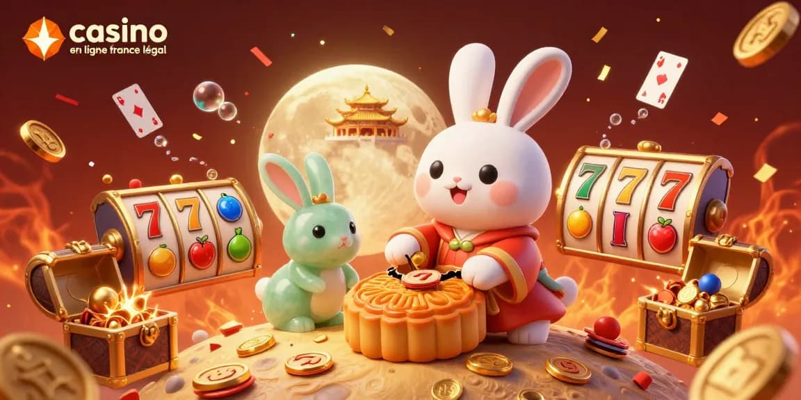 Le jeu au casino en ligne France légal s'illustre avec des symboles colorés et des pièces dorées.