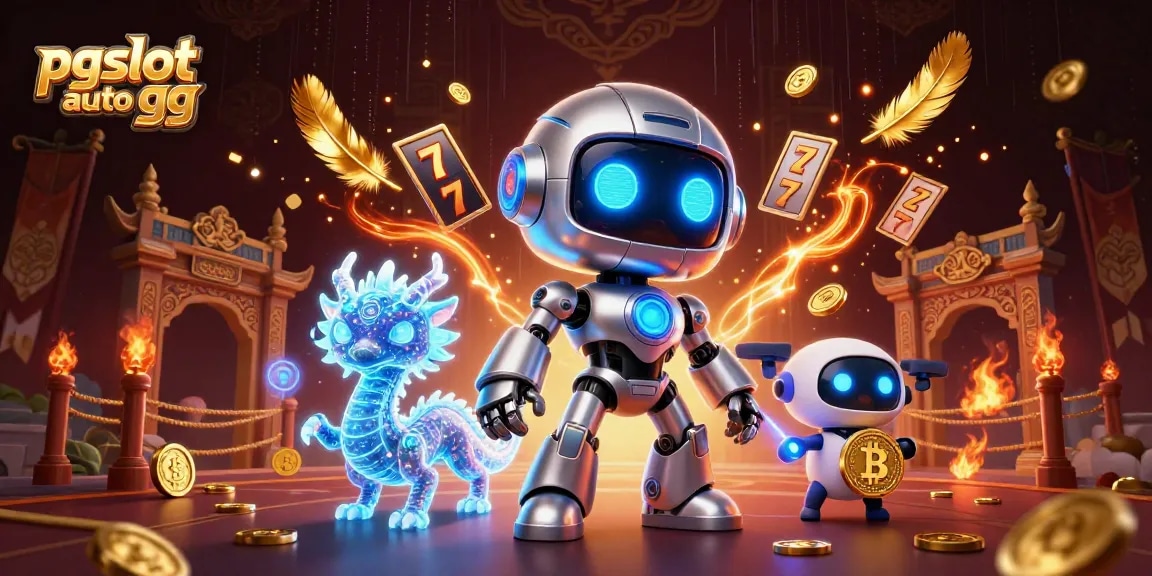Engage in thrilling gameplay at pgslot auto gg with vibrant casino elements and characters.