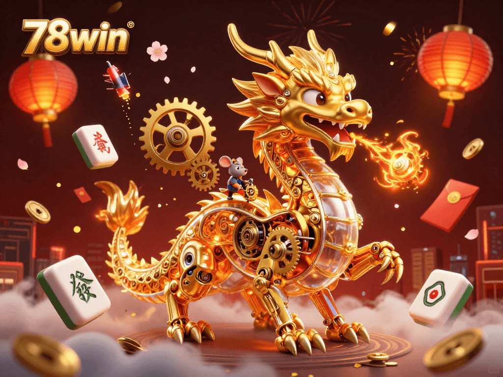 Experience thrilling gameplay with the 78win dragon and vibrant casino elements in action.