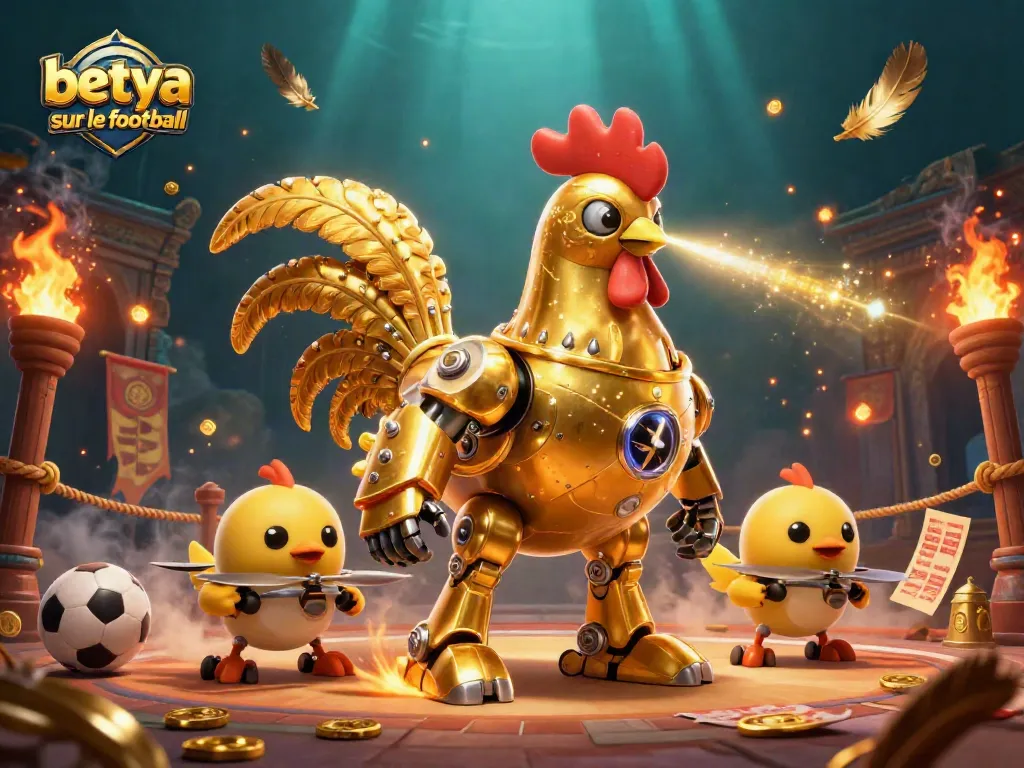 Experience exciting bets with betya paris sur le football in a dynamic 3D sports scene.