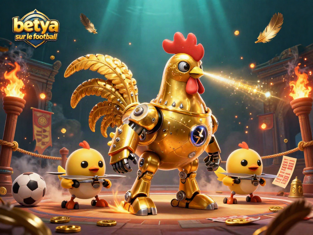 Experience exciting bets with betya paris sur le football in a dynamic 3D sports scene.