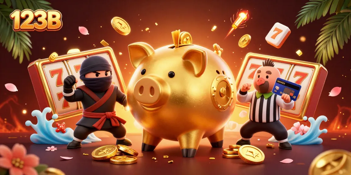 Engage with thrilling gameplay at 123B featuring dynamic 3D characters and vibrant casino elements.
