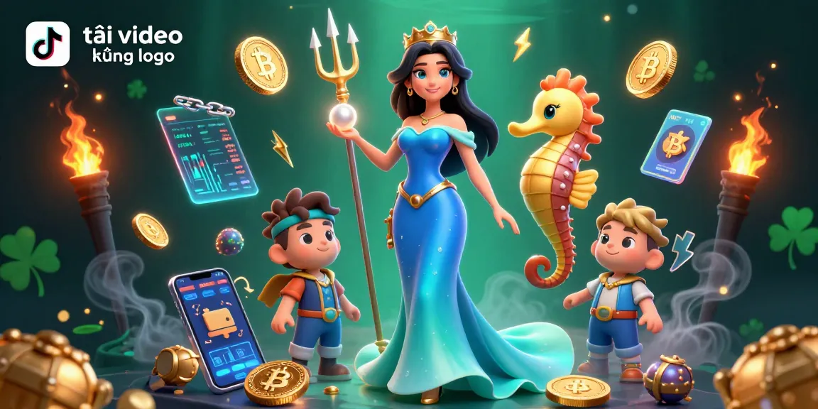 Experience the magic of tải video tiktok không logo in this vibrant casino scene with stunning characters and crypto elements.