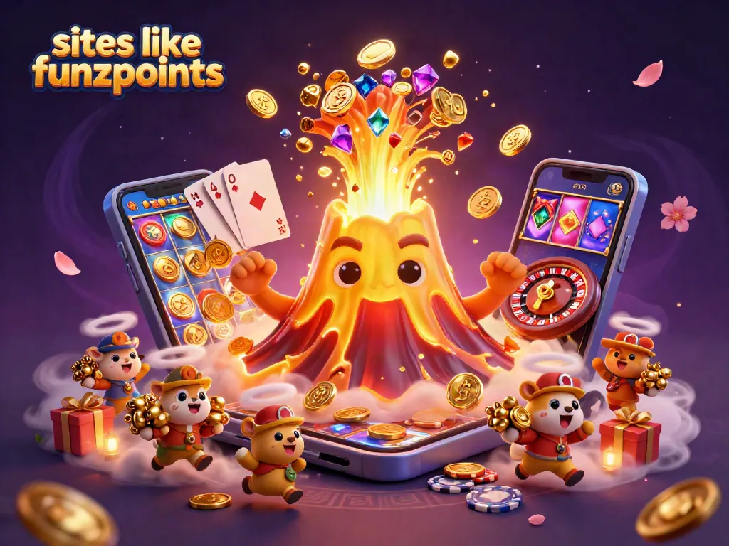 Play exciting games like Funzpoints with thrilling coin rewards from various casinos.