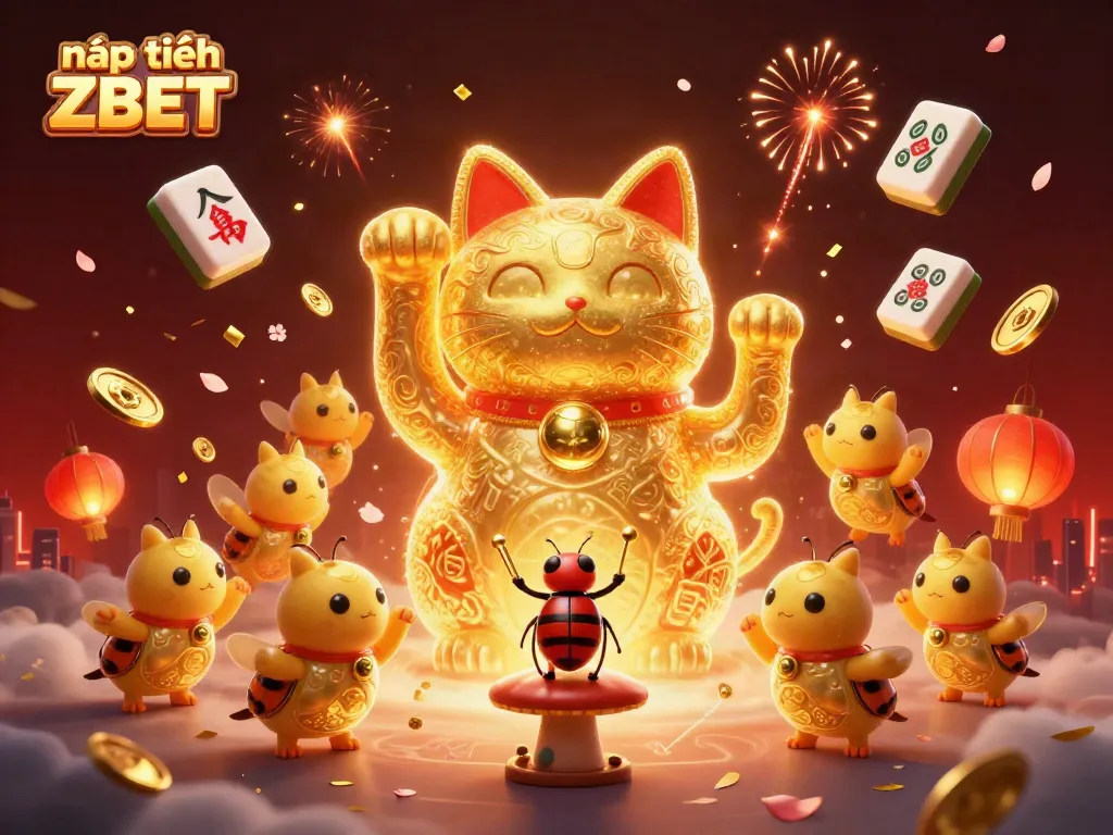 Win big with nạp tiền ZBET in this vibrant, dynamic casino-themed illustration.
