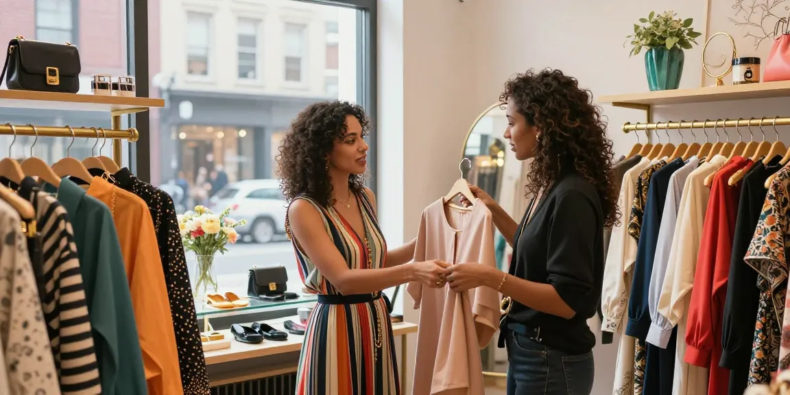 Consulenza di personal shopping che mette in risalto stili unici e la bellezza naturale.