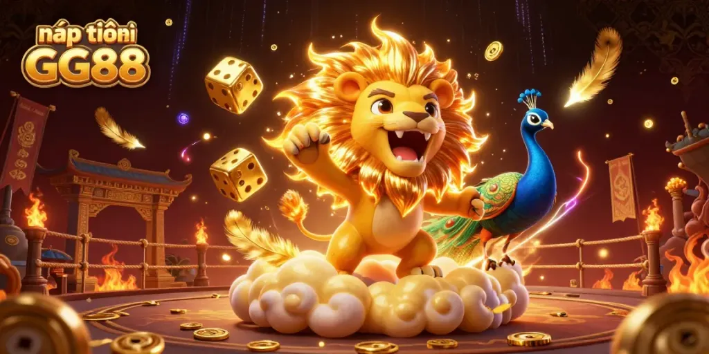 Experience the excitement of nạp tiền GG88 with vibrant 3D casino characters and action.