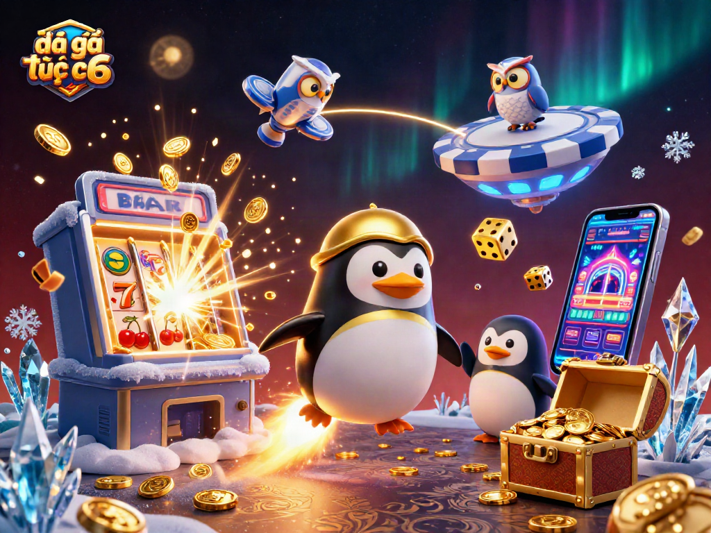 Experience đá gà trực tiếp c6 with thrilling action, showcasing vibrant gambling elements and exciting casino scenes.