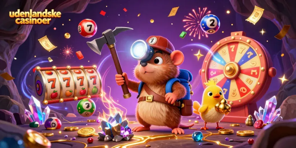 Play at udenlandske casinoer with exciting slot reels and vibrant lottery elements