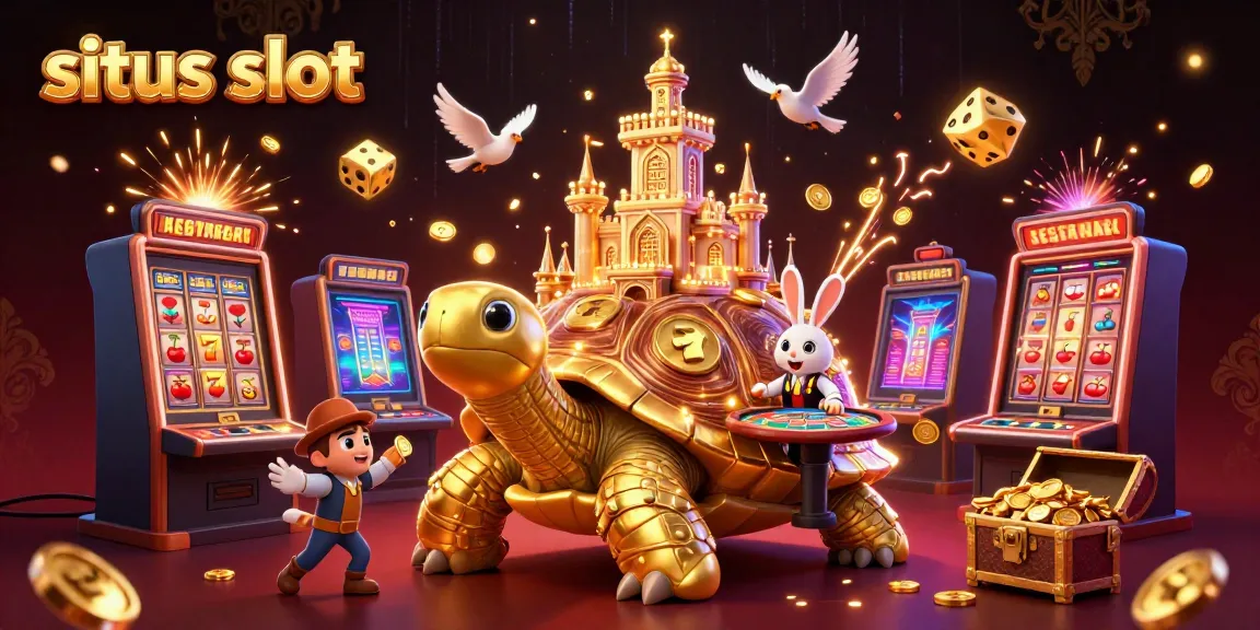 Engage with the vibrant situs slot world through stunning 3D characters and lively casino elements.