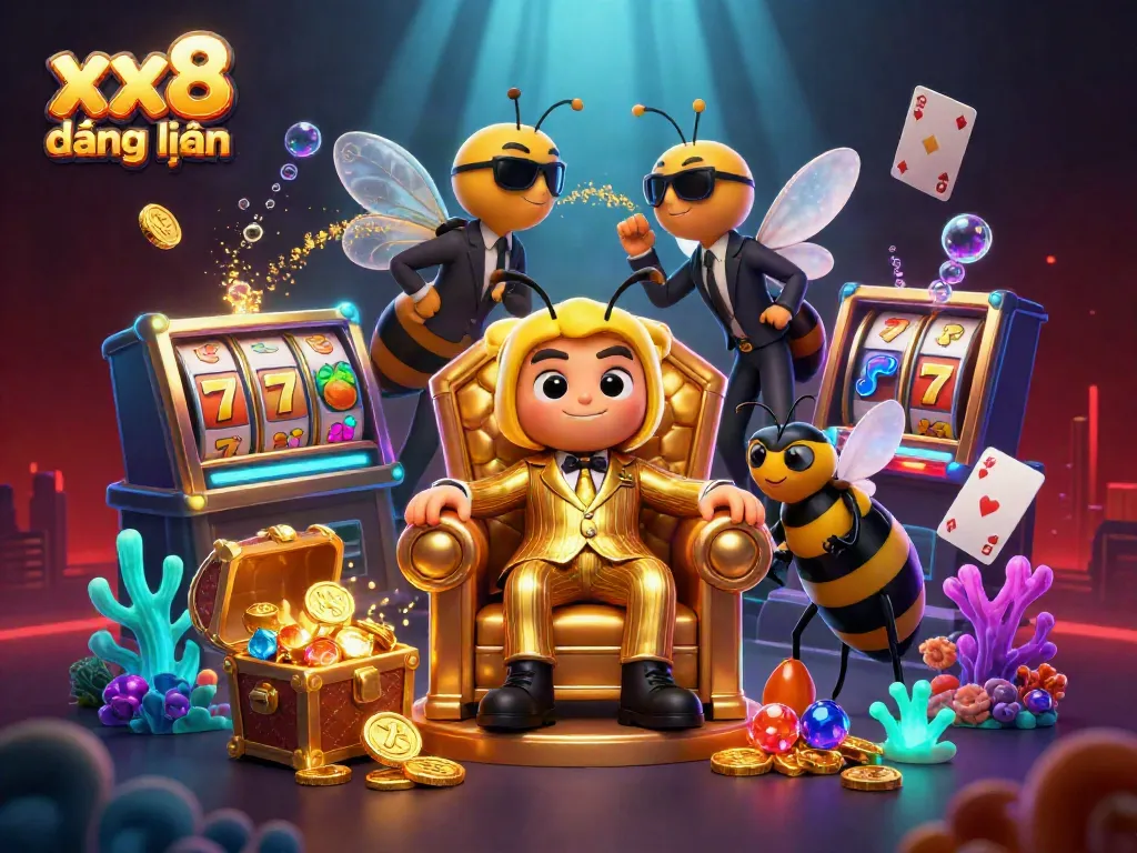 Experience thrilling gameplay with xx8 đăng nhập as the bumblebee mob boss oversees an exciting casino adventure.